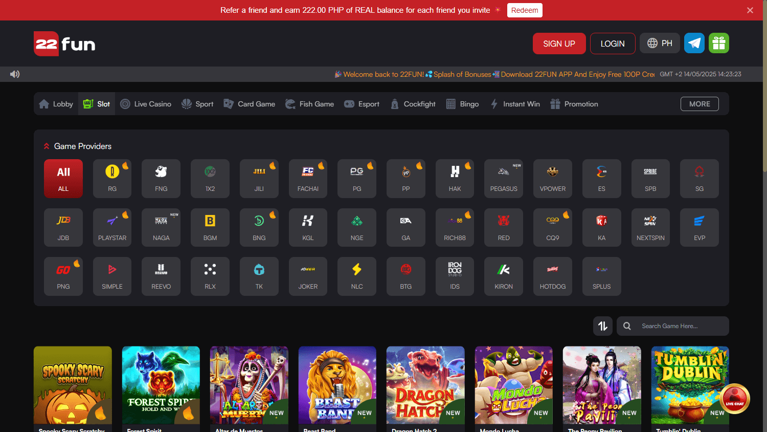 22fun_casino_game_gallery_desktop