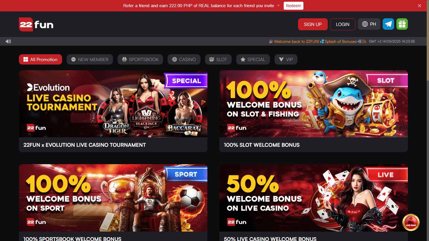 22fun_casino_promotions_desktop