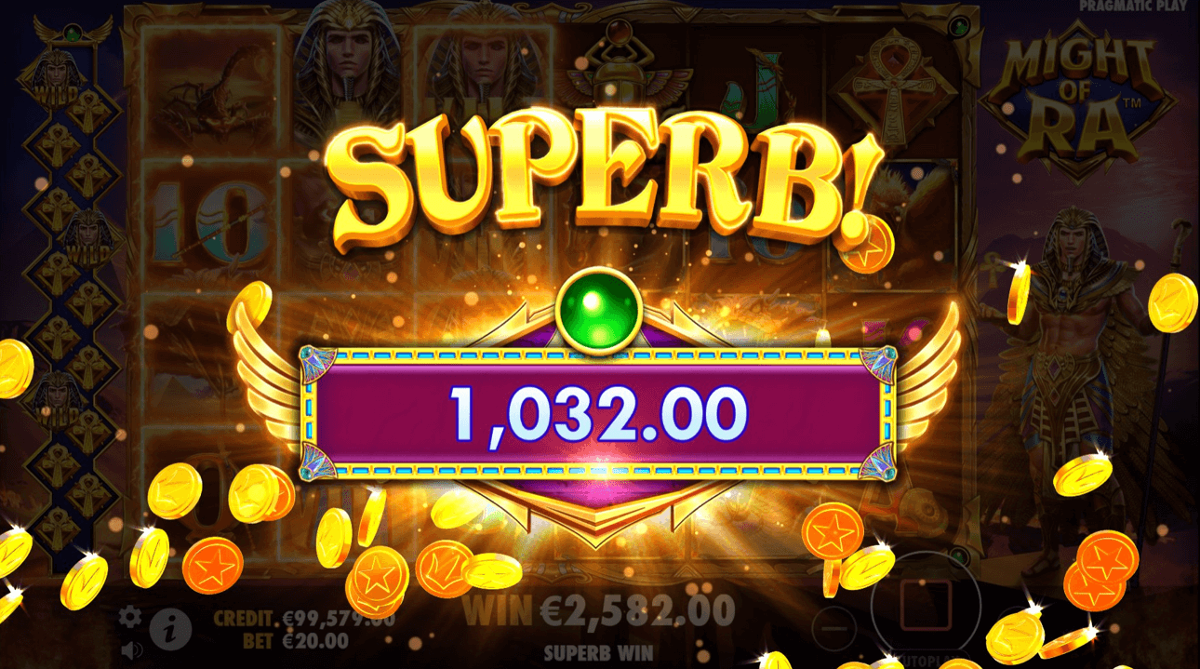 Might of Ra superb win