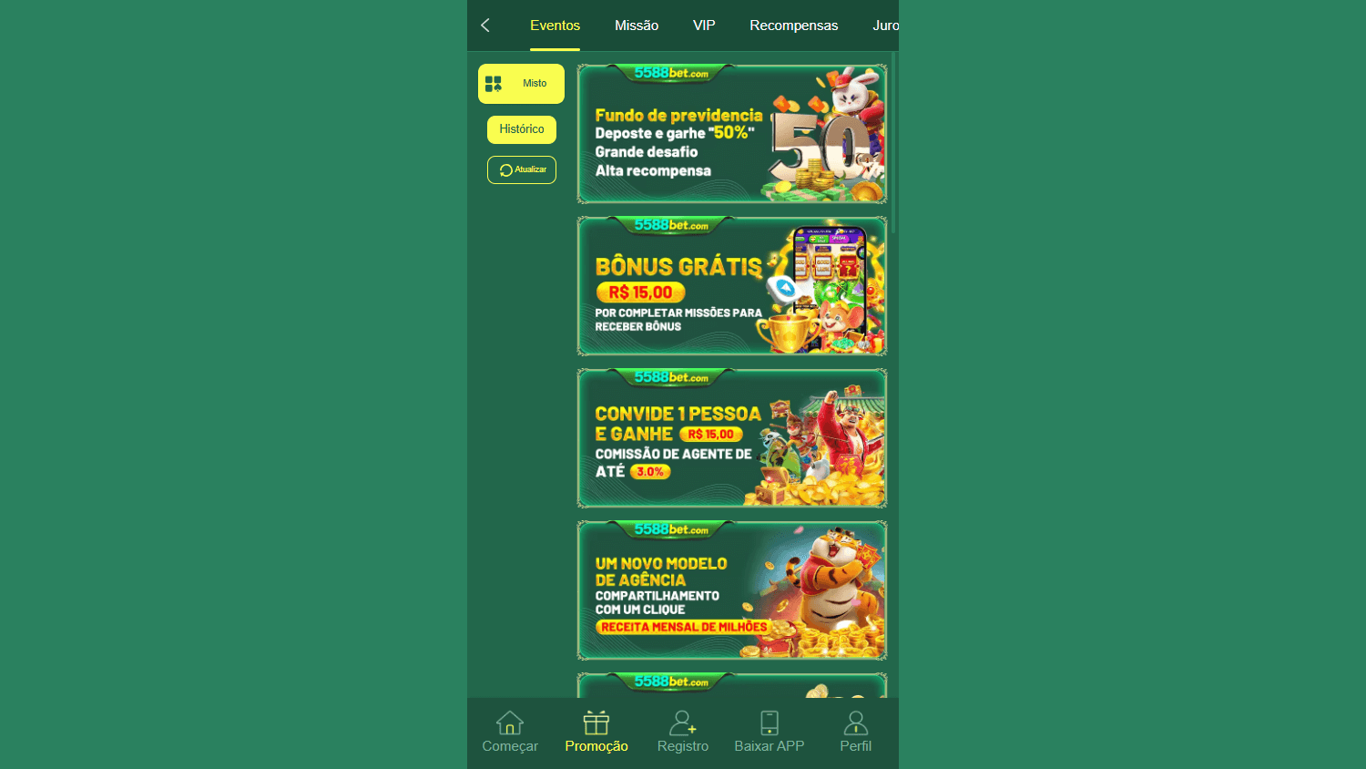 5588Bet_Casino_promotions_desktop