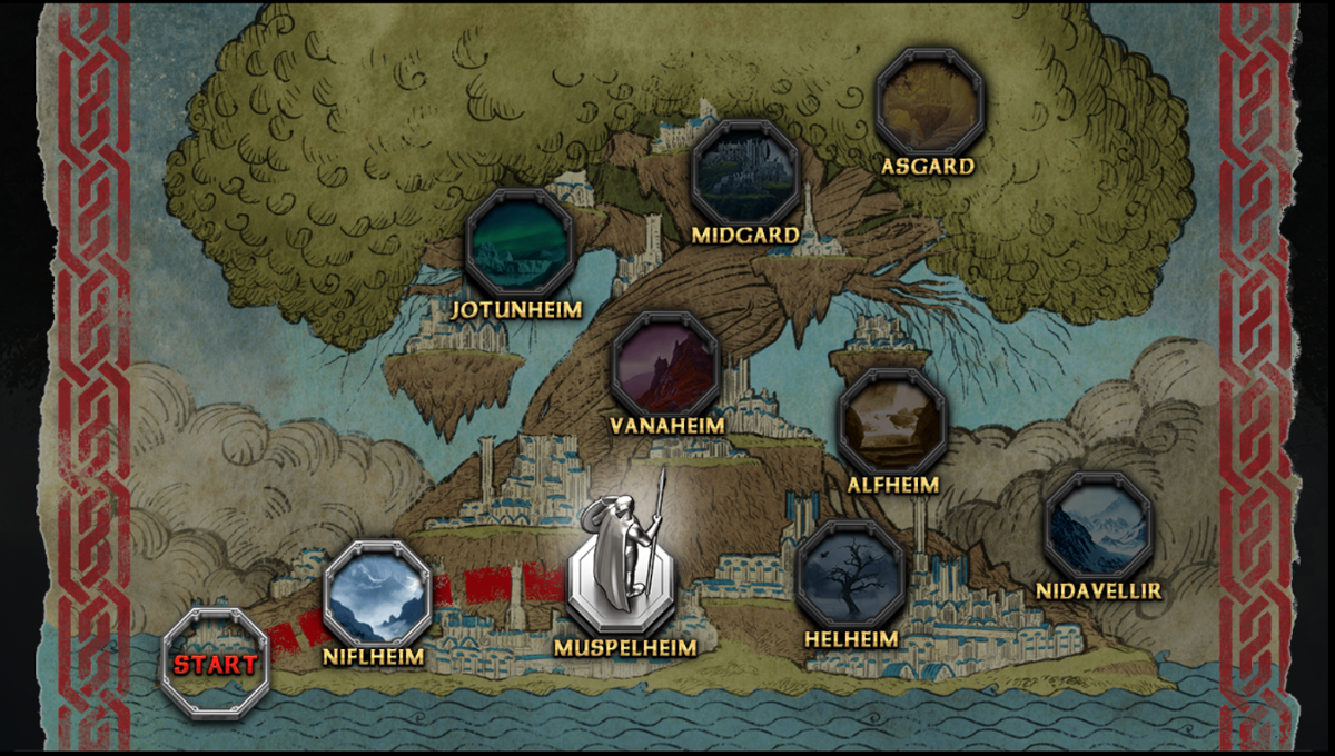 Demi Gods III Map of bonuses