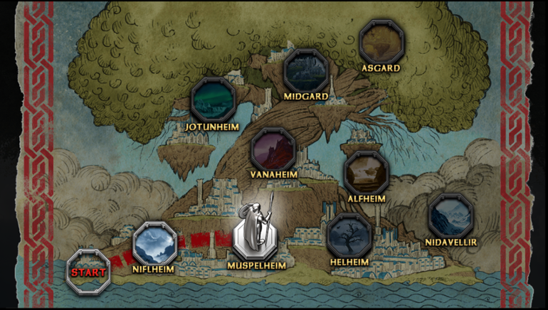 Demi Gods III Map of bonuses