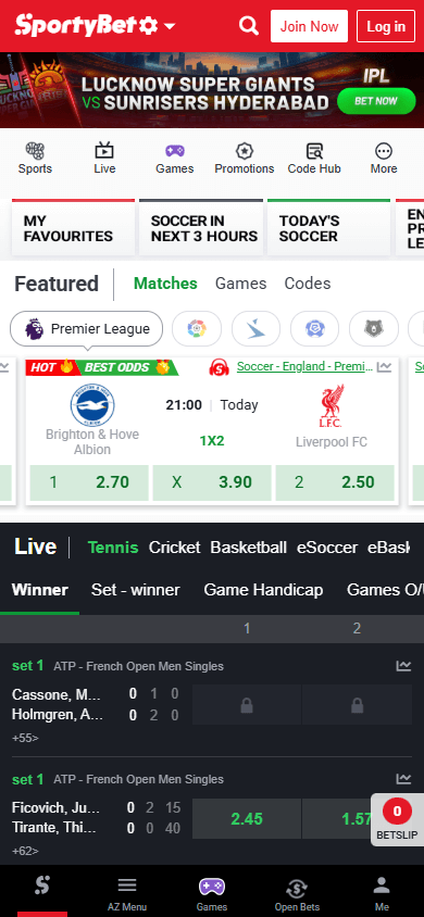 sportybet_casino_za_homepage_mobile