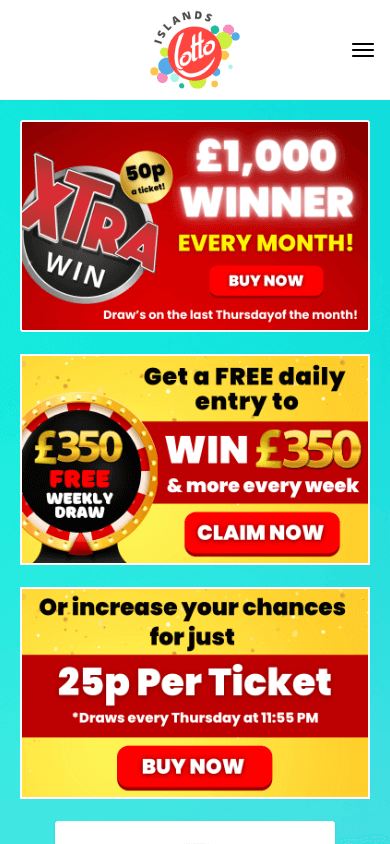 leading Lotto Casino weekly bonus advertisement