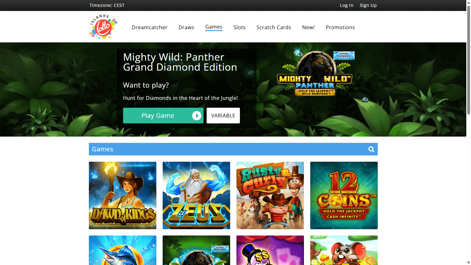 Reseña de Islands Lotto Casino