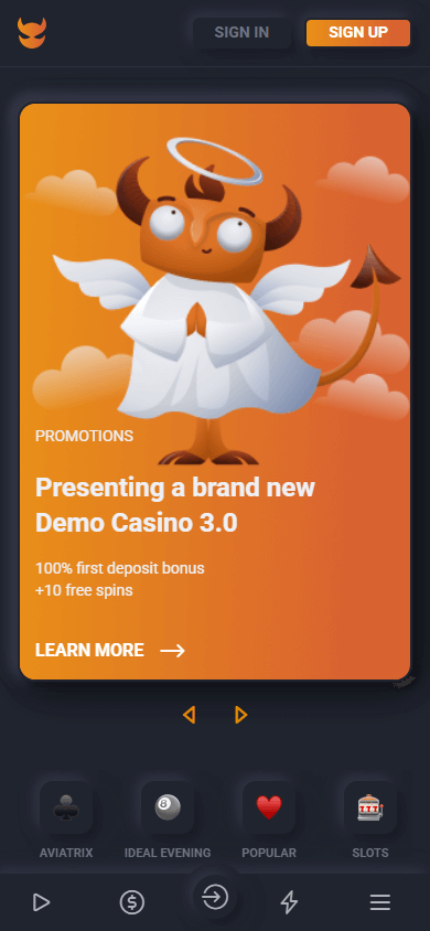 demo_casino_homepage_mobile
