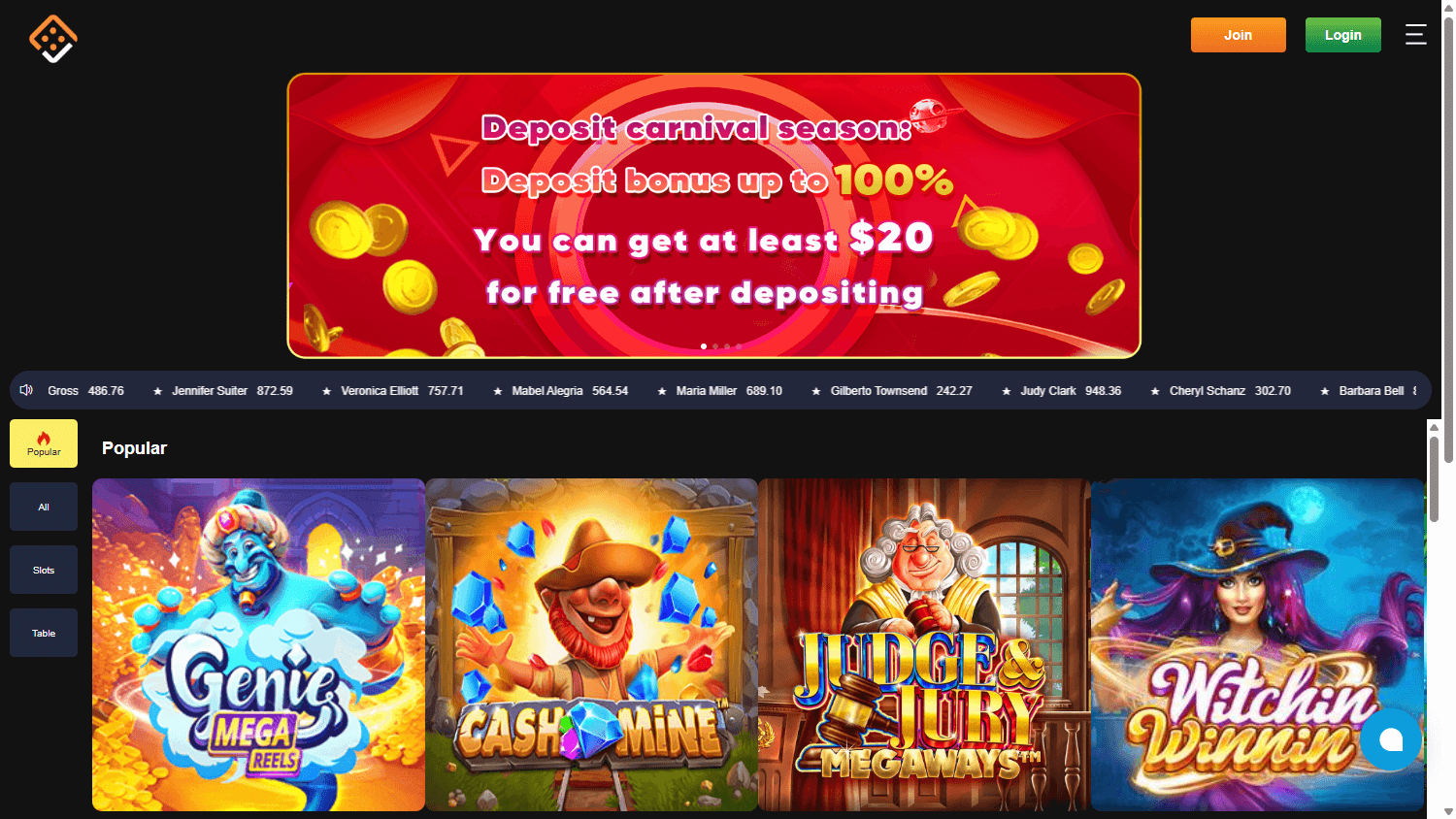 goldenchipscasino_homepage_desktop