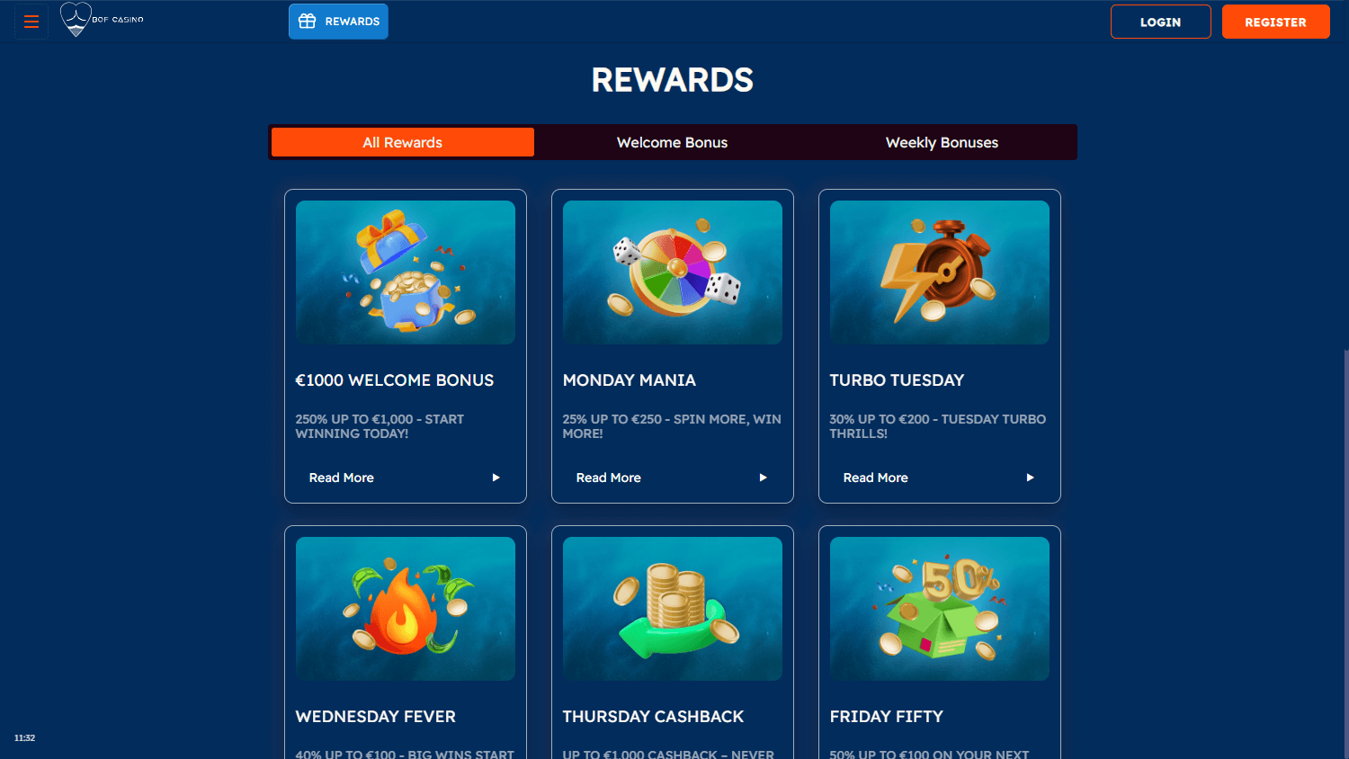 beliebt Bof Casino live-casino aktion