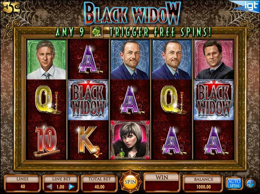 Black Widow Free Slots