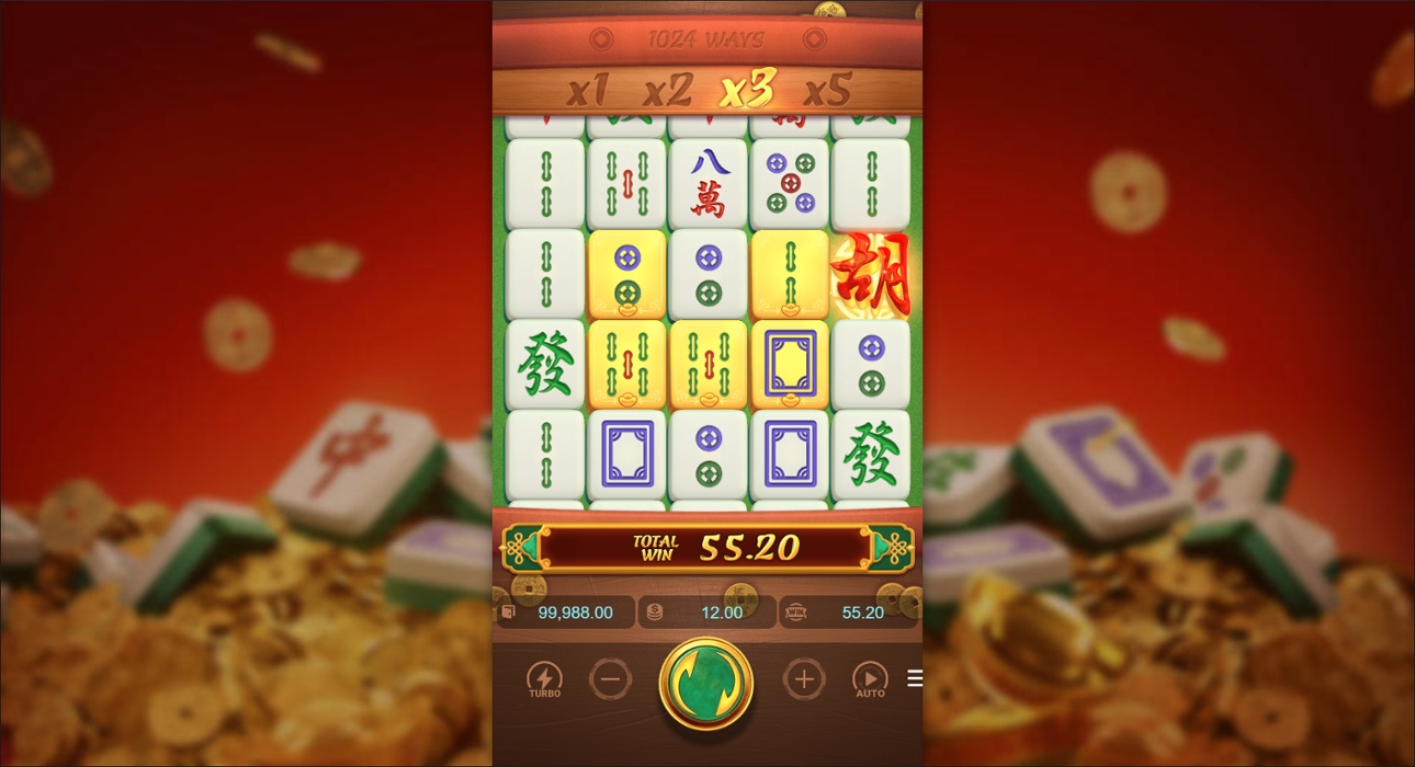 Mahjong Ways - Multiplier x3 win