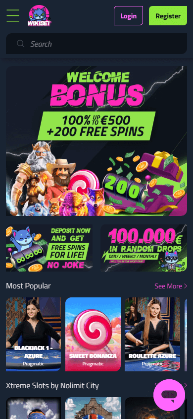 wikibet_casino_homepage_mobile