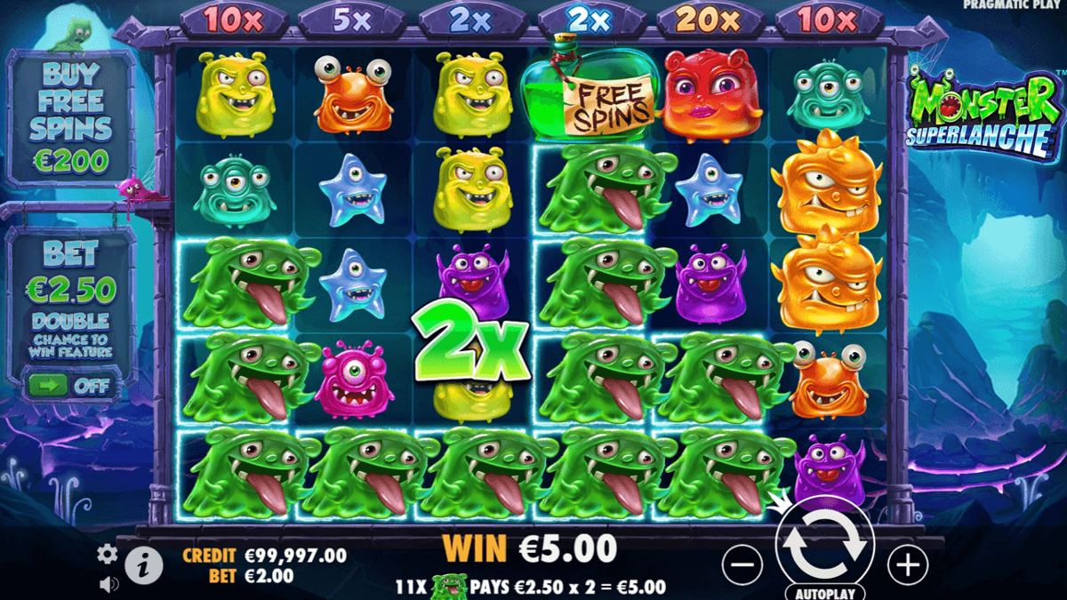 Monster Superlanche win