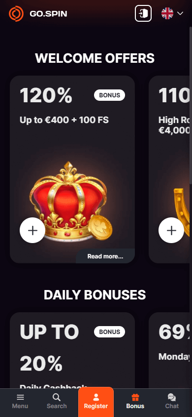 gospin_casino_promotions_mobile