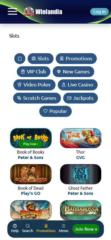 Winlandia_Casino_game_gallery_mobile