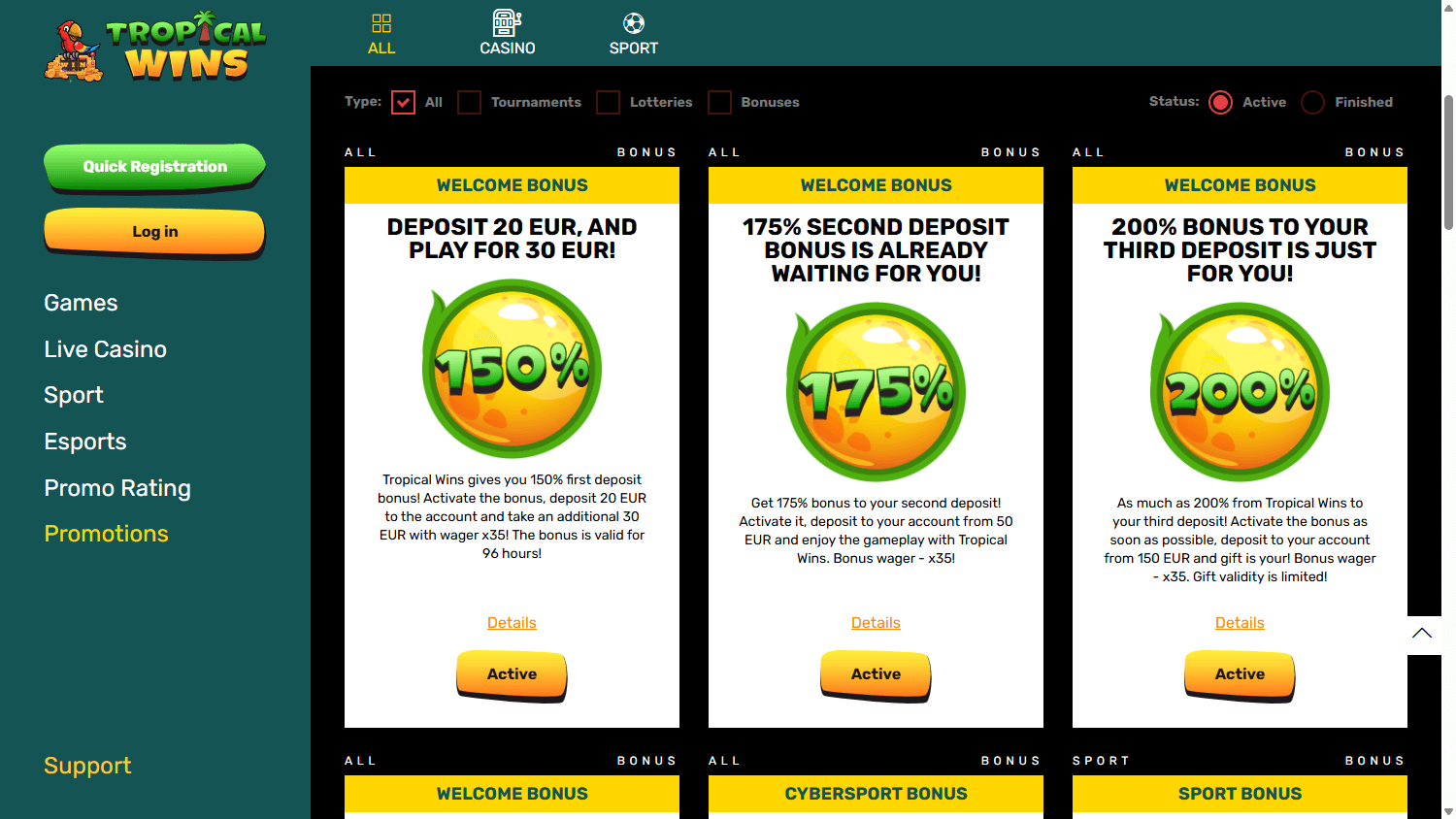 Tropical_Wins_Casino_promotions_desktop