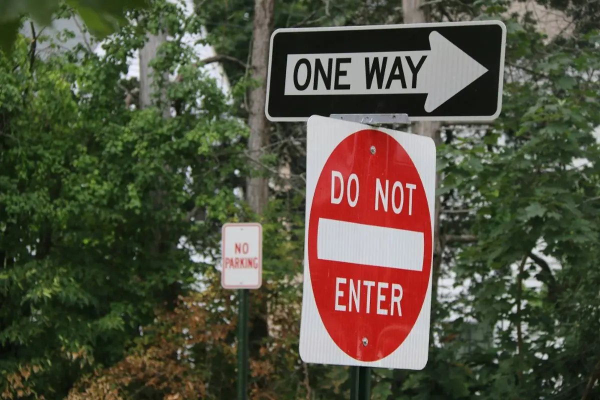 One way