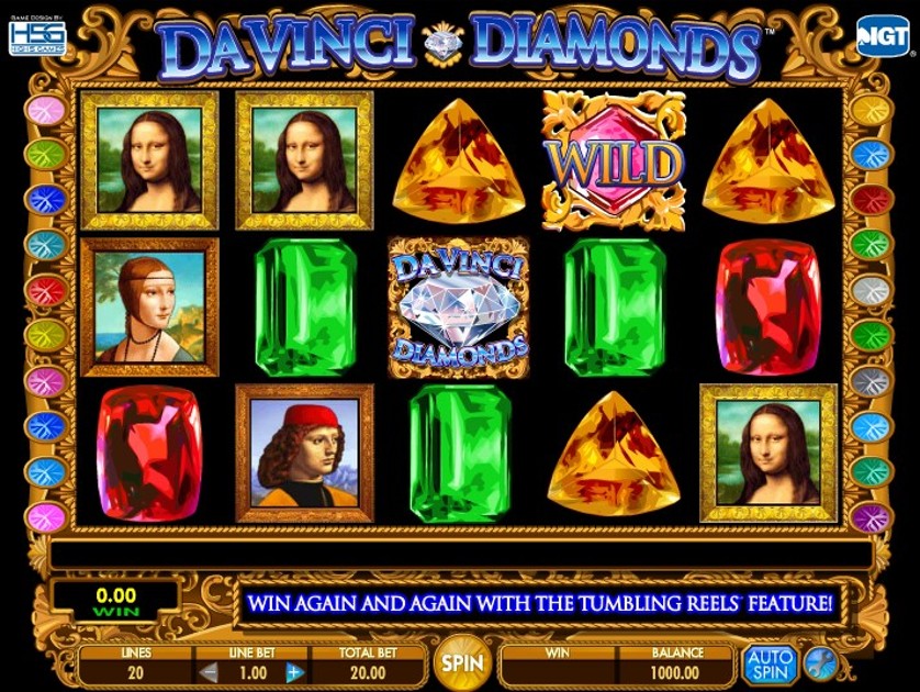 Free online slot games davinci diamonds