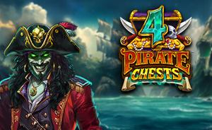4 Pirate Chests