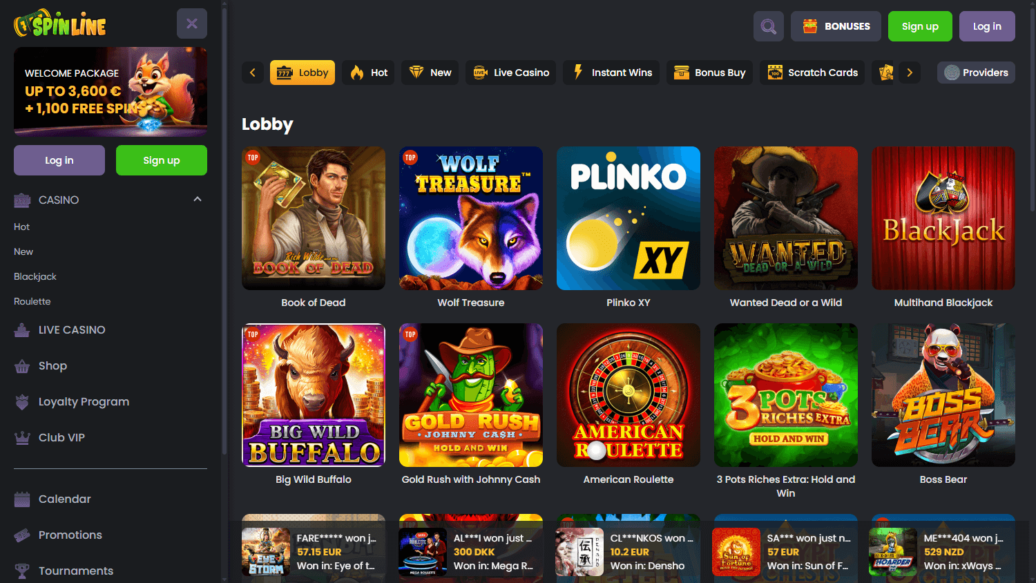 Spinline Casino Review: Ein Überblick für deutsche Spieler