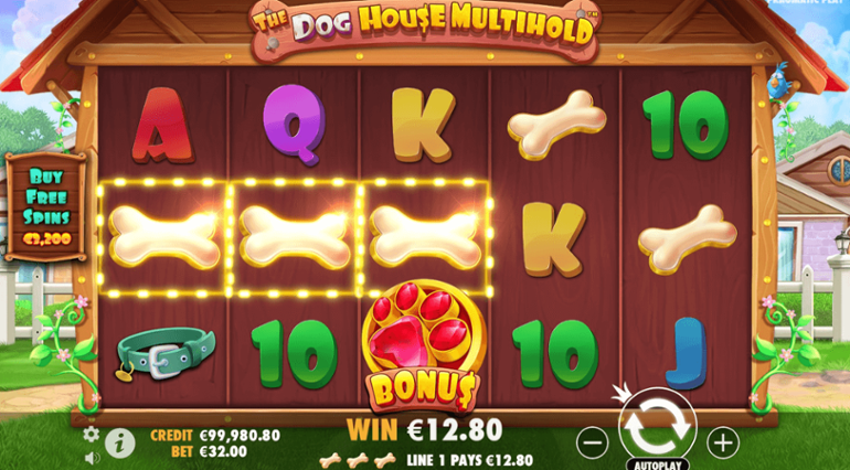 The Dog House Multihold win