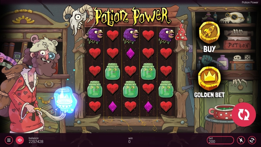 Potion Power Demo Play Free Slot Game