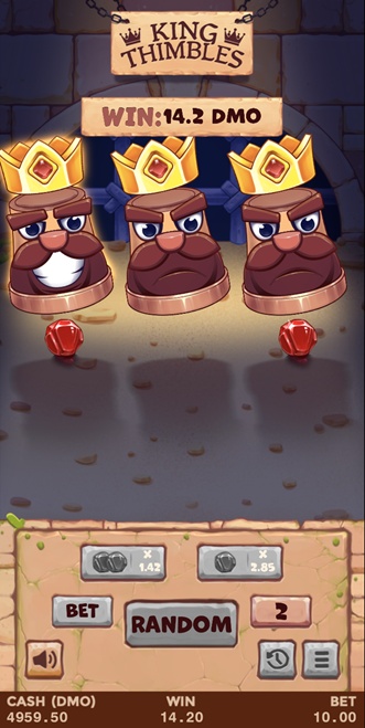 King Thimbles gameplay