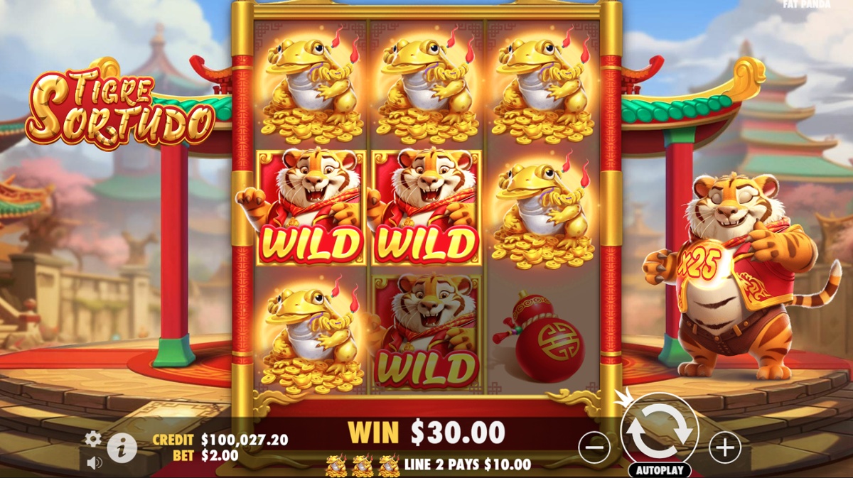 Tigre Sortudo slot win