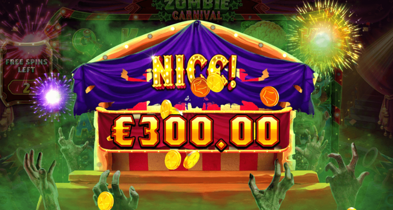 Zombie Carnival big win