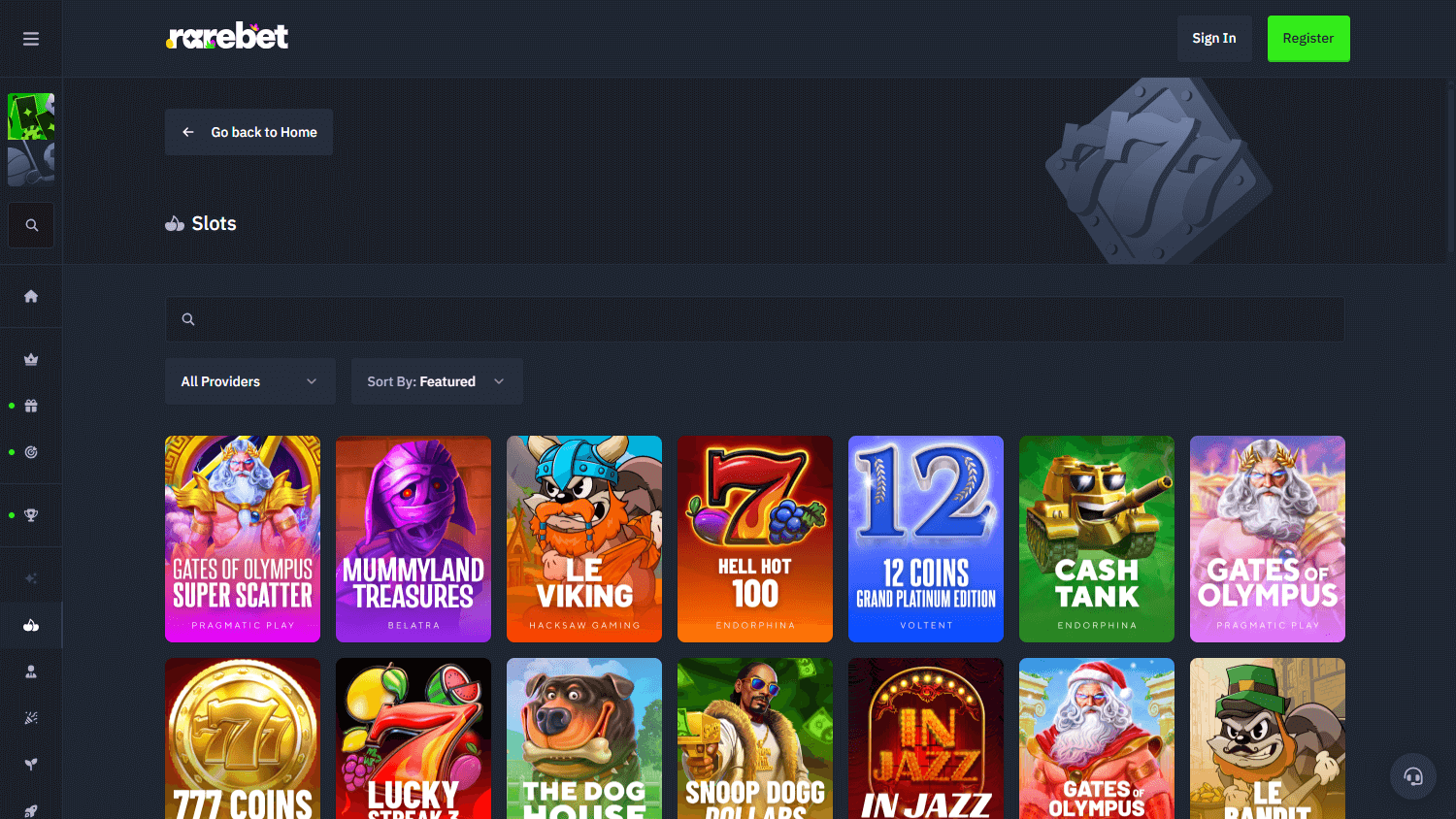 Rarebet_Casino_game_gallery_desktop