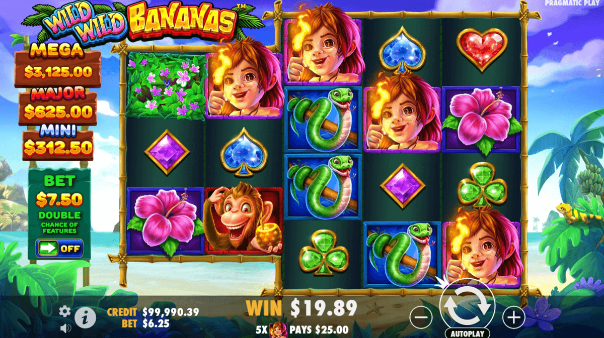 Wild Wild Bananas win