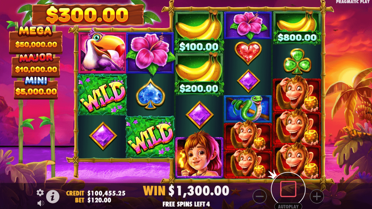 Wild Wild Bananas free spins