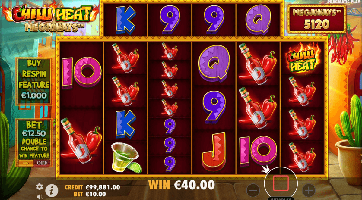 Chilli Heat Megaways win