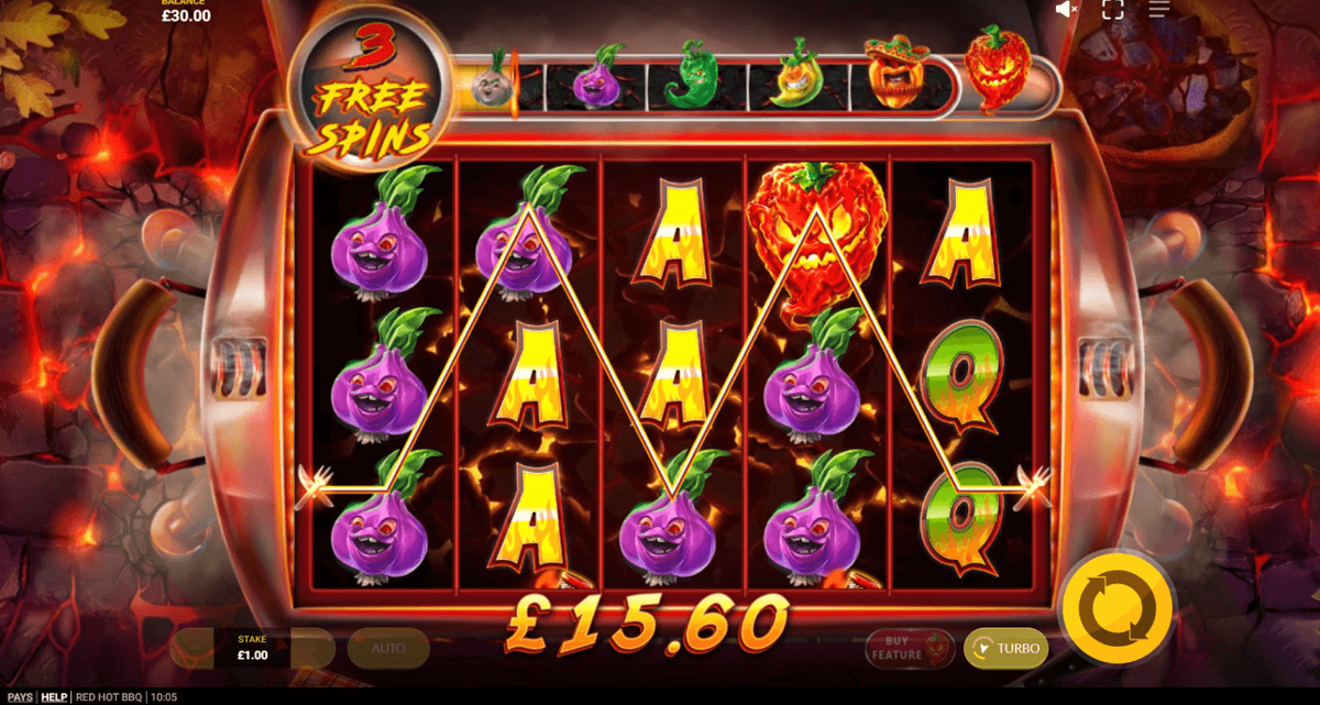 Red Hot BBQ free spins