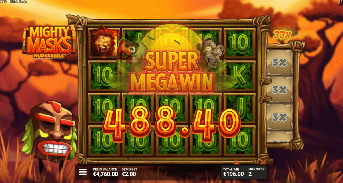 Mighty Masks super mega win