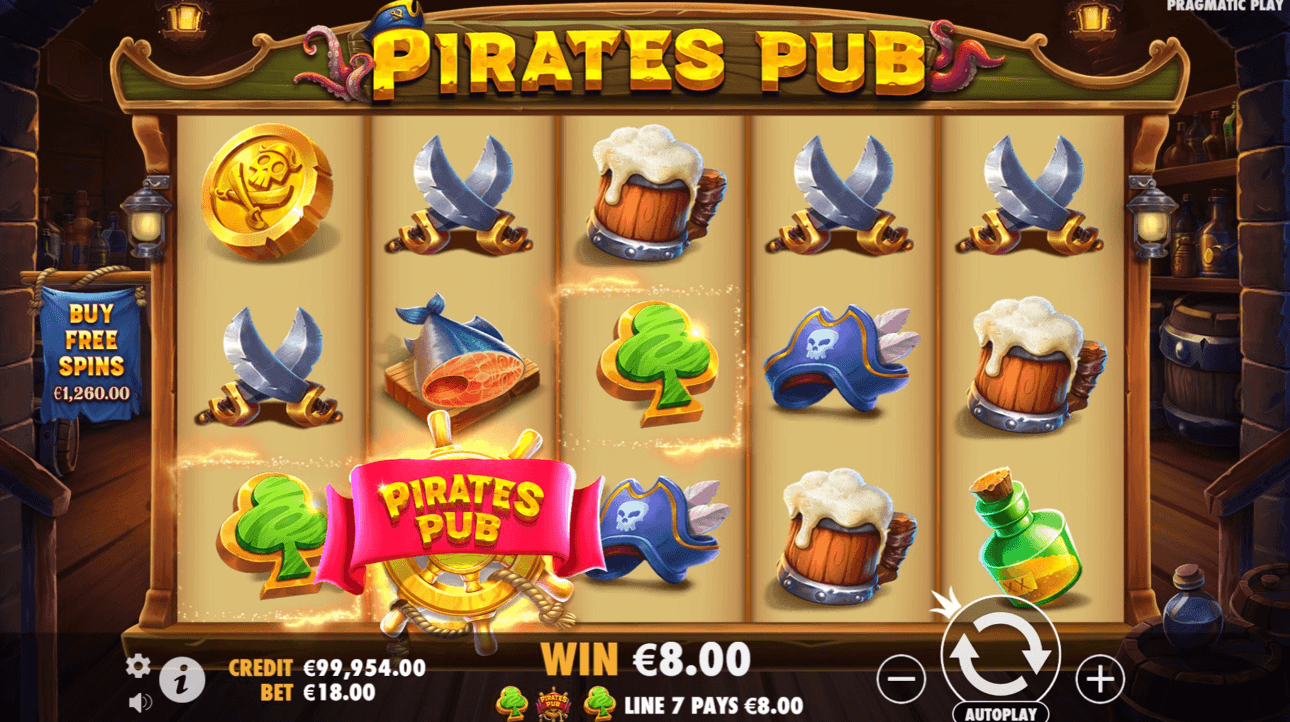 Pirates Pub win