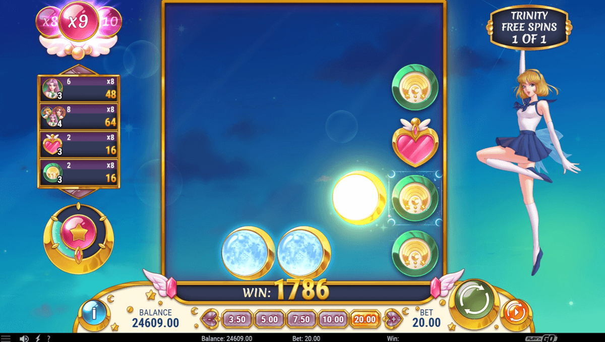 Moon Princess Trinity free spins