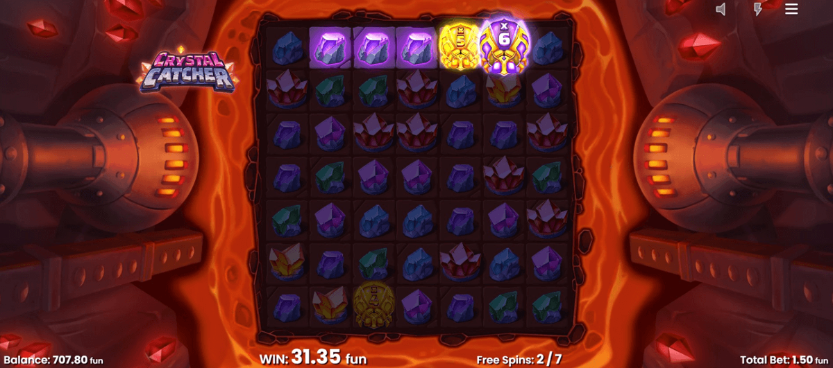 Crystal Catcher free spins