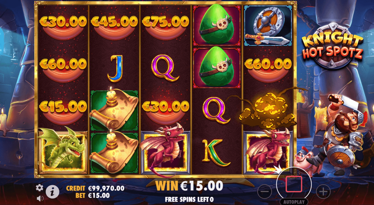 Knight Hot Spotz free spins