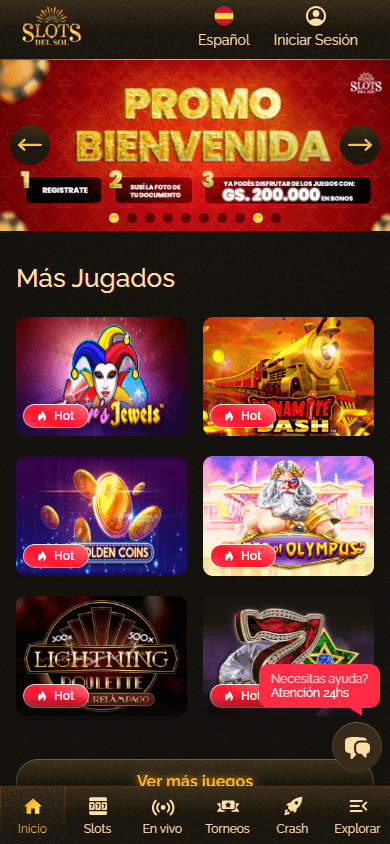 Slots_del_Sol_Casino_homepage_mobile