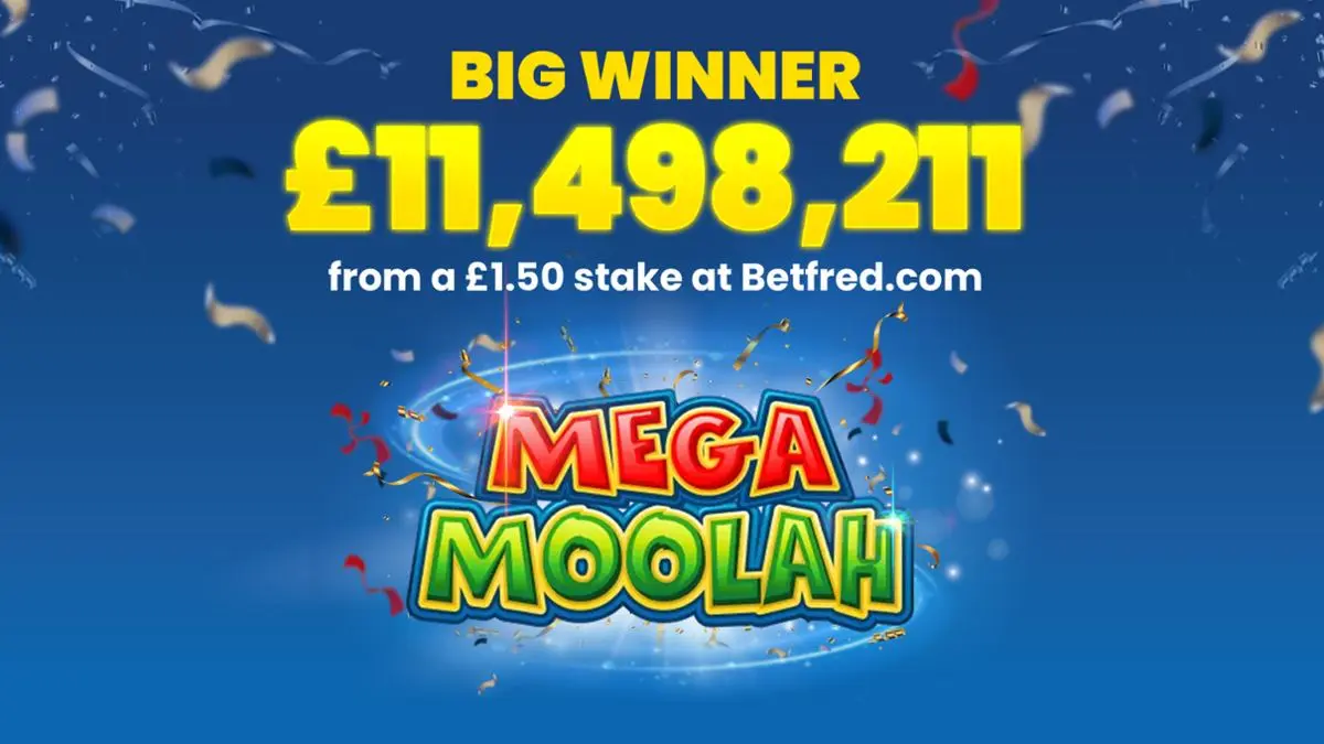 Mega Moolah jackpot payout betfred