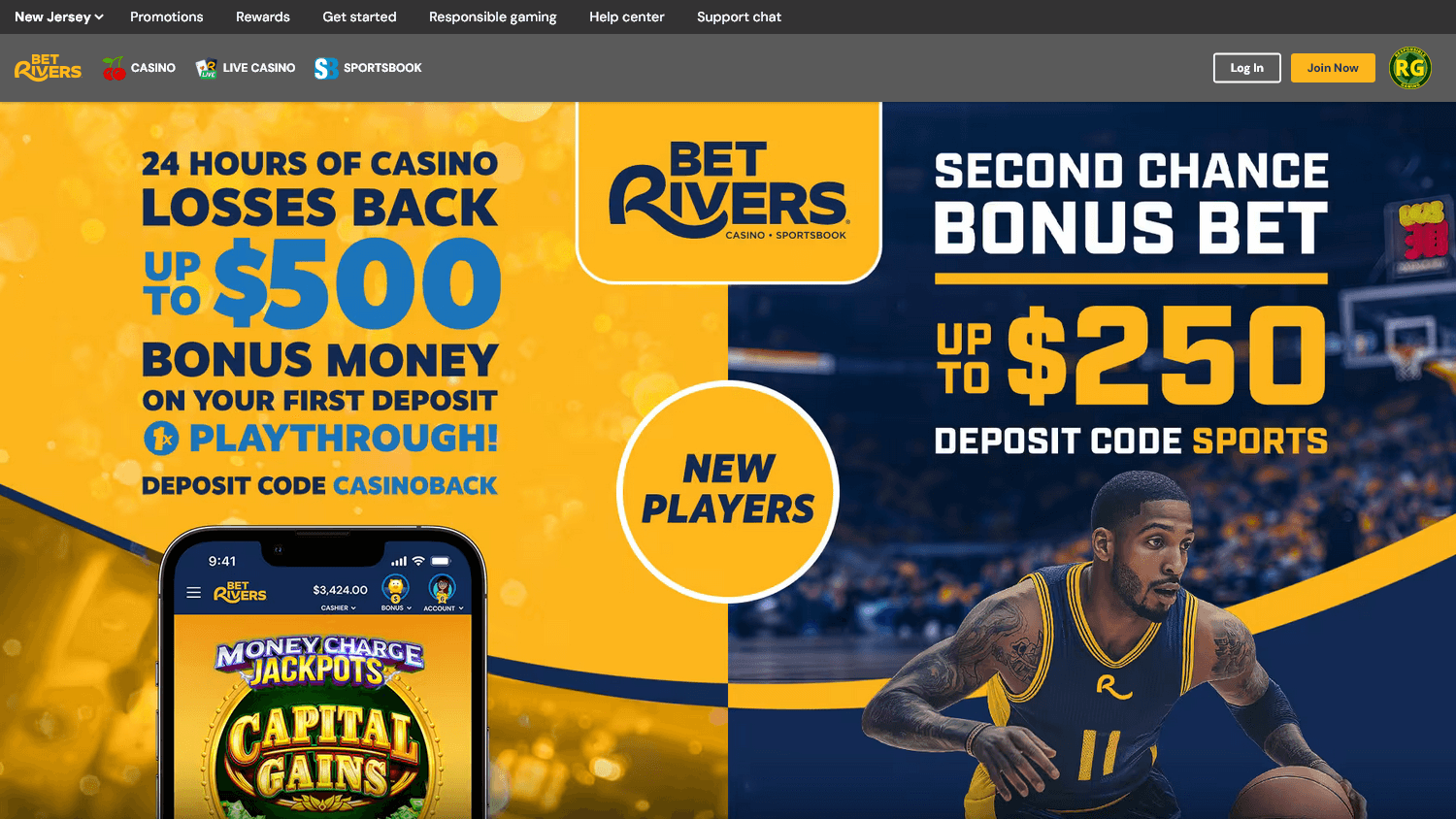 betrivers_casino_nj_homepage_desktop