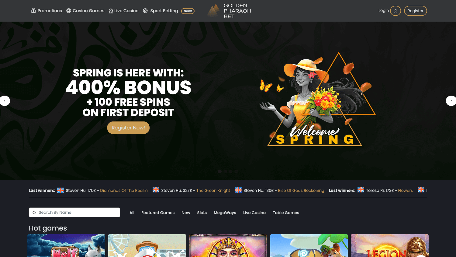 goldenpharaoh_casino_homepage_desktop