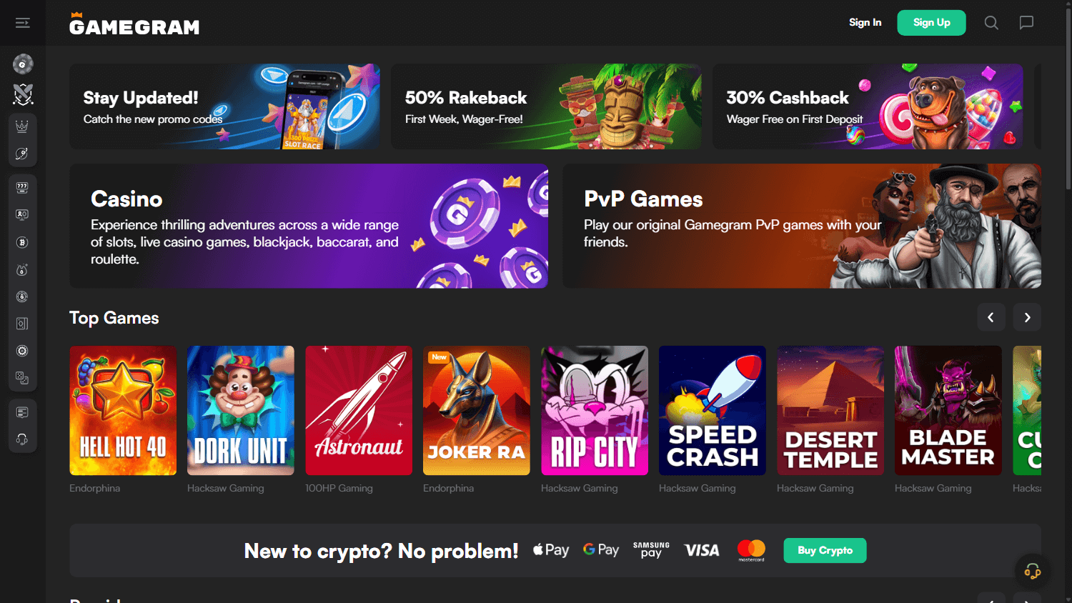 gamegram_casino_homepage_desktop