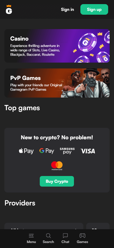 gamegram_casino_homepage_mobile