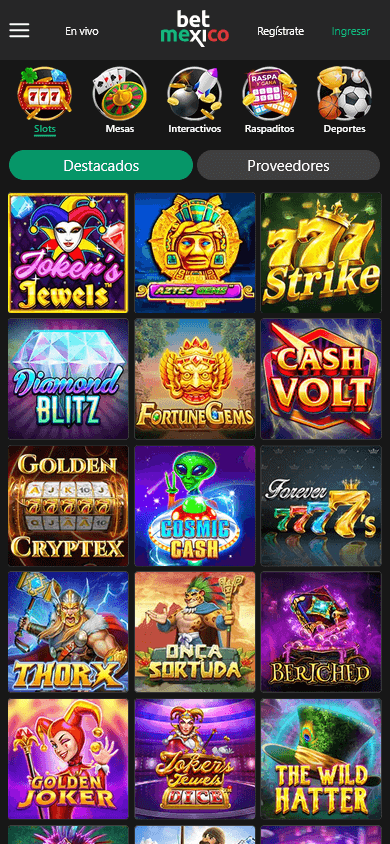 betmexico_casino_homepage_mobile