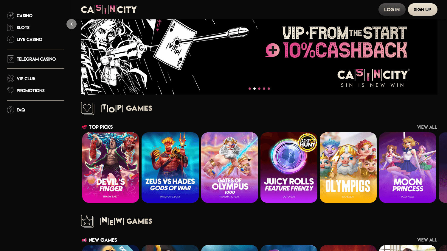 casincity_casino_homepage_desktop