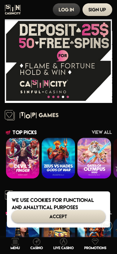 casincity_casino_homepage_mobile