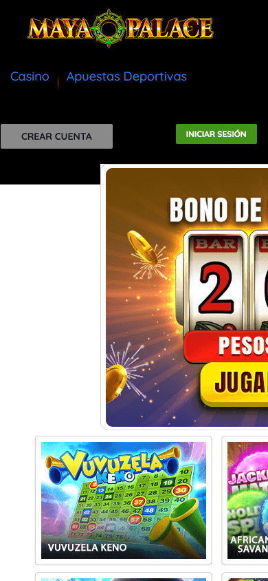 mayapalace_casino_homepage_mobile