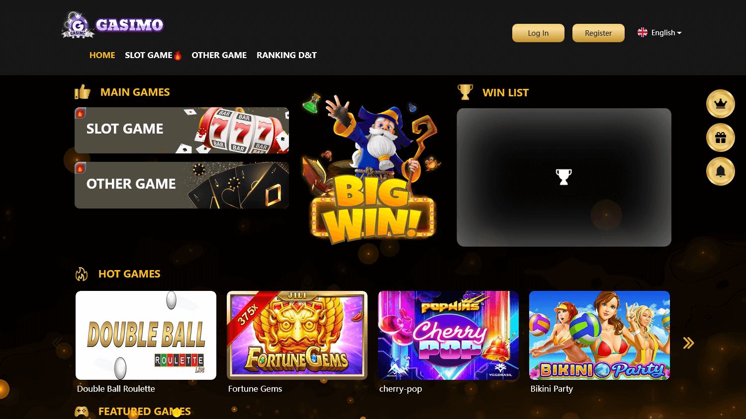 gasimo_casino_homepage_desktop