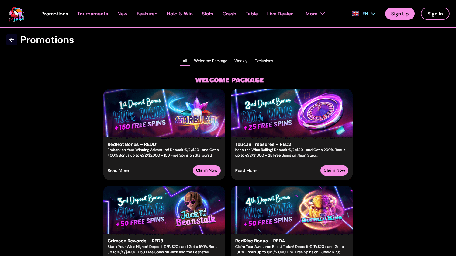 Redtoucan Casino: The UK’s Top Online Gaming Site